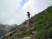 Sul monte CORNO STELLA (2620 m) in compagnia degli stambecchI l’8 agosto 2014  - FOTOGALLRY